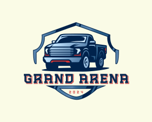 Pickup Truck Detailing logo design