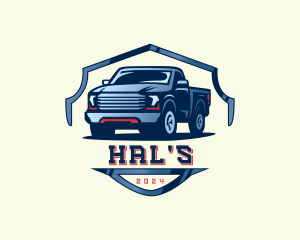 Pickup Truck Detailing logo design