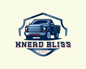 Pickup Truck Detailing logo design