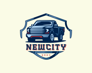 Pickup Truck Detailing logo design