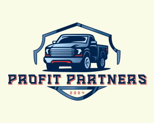 Pickup Truck Detailing logo design