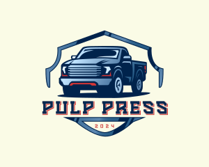 Pickup Truck Detailing logo design