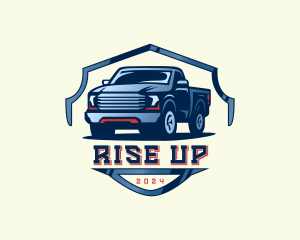 Pickup Truck Detailing logo design