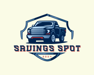 Pickup Truck Detailing logo design