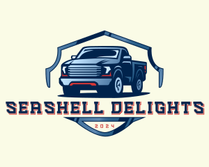 Pickup Truck Detailing logo design