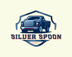 Pickup Truck Detailing logo design