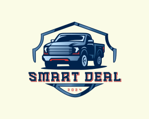 Pickup Truck Detailing logo design