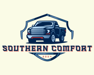 Pickup Truck Detailing logo design