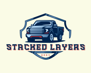 Pickup Truck Detailing logo design