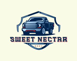 Pickup Truck Detailing logo design