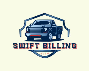 Pickup Truck Detailing logo design