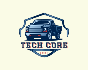 Pickup Truck Detailing logo design