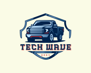 Pickup Truck Detailing logo design