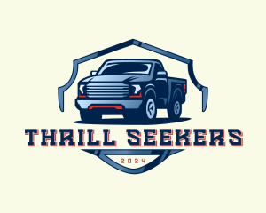 Pickup Truck Detailing logo design