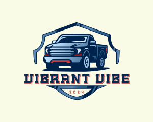 Pickup Truck Detailing logo design