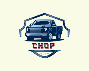 Pickup Truck Detailing logo design