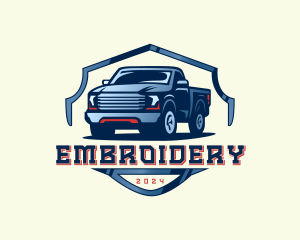 Pickup Truck Detailing logo design