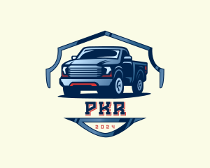 Pickup Truck Detailing logo design