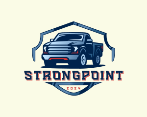 Pickup Truck Detailing logo design