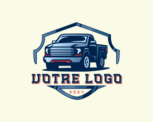 Pickup Truck Detailing logo design