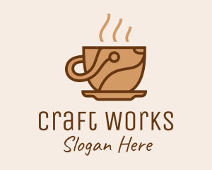 Coffee Maker Tech  logo design