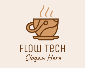 Coffee Maker Tech  logo design