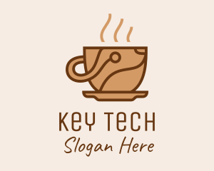 Coffee Maker Tech  logo design