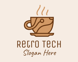 Coffee Maker Tech  logo design