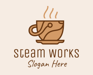 Coffee Maker Tech  logo design