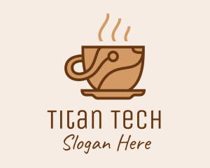 Coffee Maker Tech  logo design