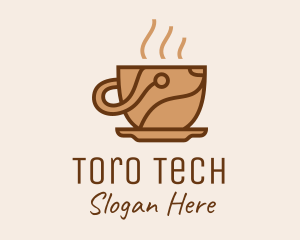 Coffee Maker Tech  logo design