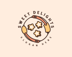 Sugary - Kitchen Star Biscuit logo design