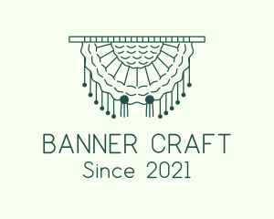 Woven Cotton Tapestry  logo design