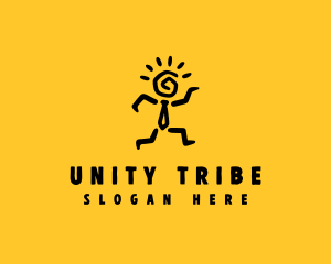 Tribe - Employee Sun Tribe logo design