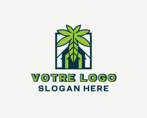 Supply - Marijuana Cannabis Greenhouse logo design