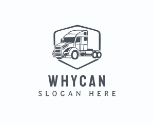 Cargo Trucking Logistic Transport logo design