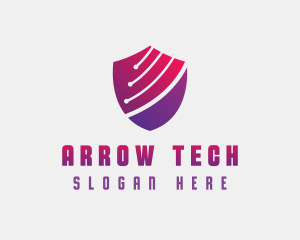 Tech Shield Cybersecurity logo design