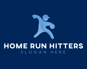 Baseball - Baseball Pitcher Athlete logo design