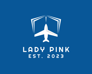 Module - Plane Book Travel logo design