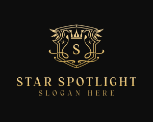 Upscale Regal Crown logo design