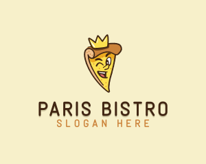 Pizza Crown Restaurant logo design