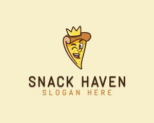 Pizza Crown Restaurant logo design