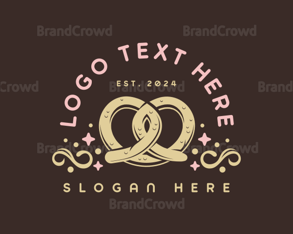 Sweet Pretzel Dessert Logo