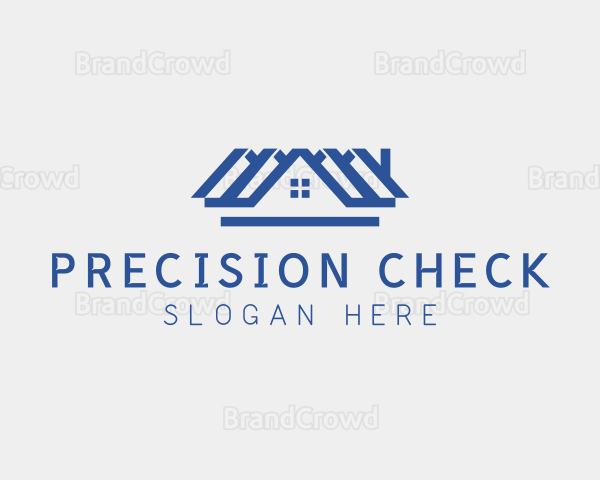 House Residential Roof Property Logo