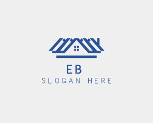 House Residential Roof Property Logo