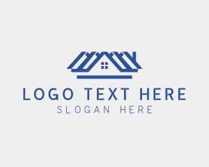 Property - House Residential Roof Property logo design