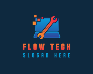 Digital Tech Lab logo design