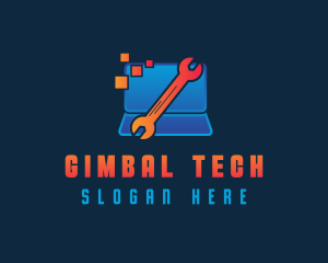 Digital Tech Lab logo design