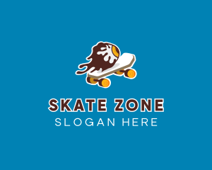 Skate - Eyeball Skater Avatar logo design