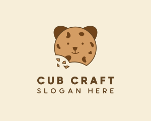 Cub - Bear Choco Chip Cookie logo design